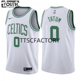 Kinder NBA Boston Celtics Trikot Jayson Tatum 0 Nike 2022-23 Association Edition Weiß Swingman
